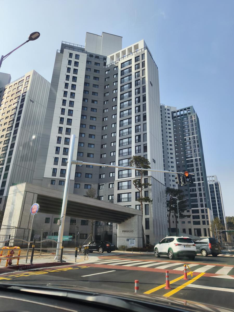 광양읍 용강 센텀파크 푸르지오 아파트 전경 (Gwangyang Prugio Apartment Exterior)