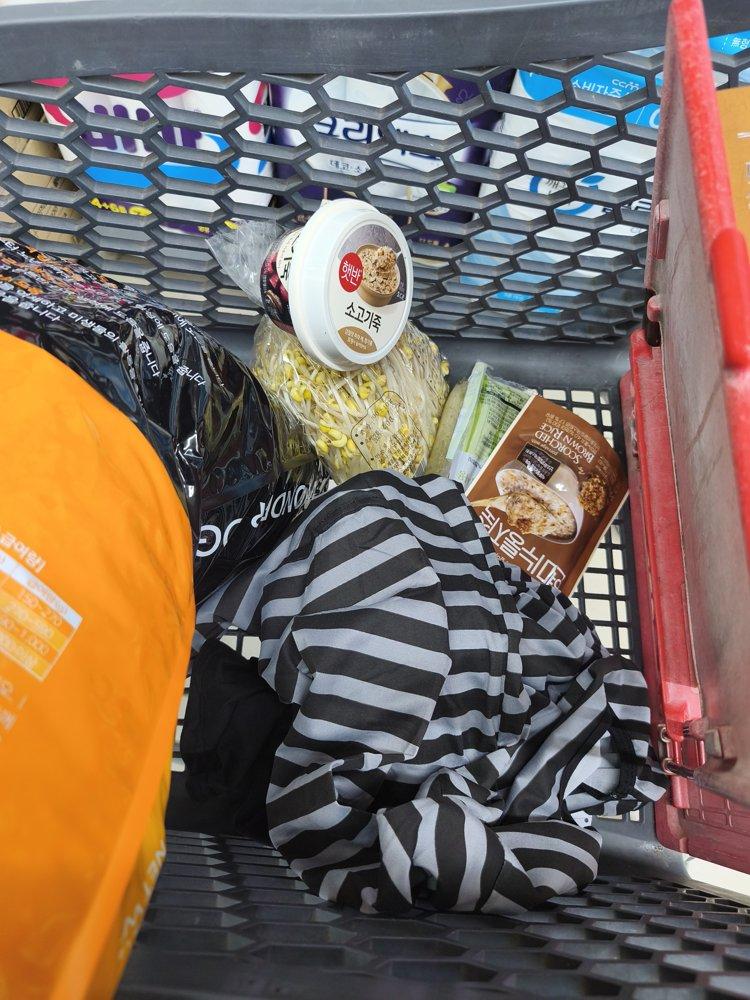 광양 트라이얼마트에서 구매한 품목