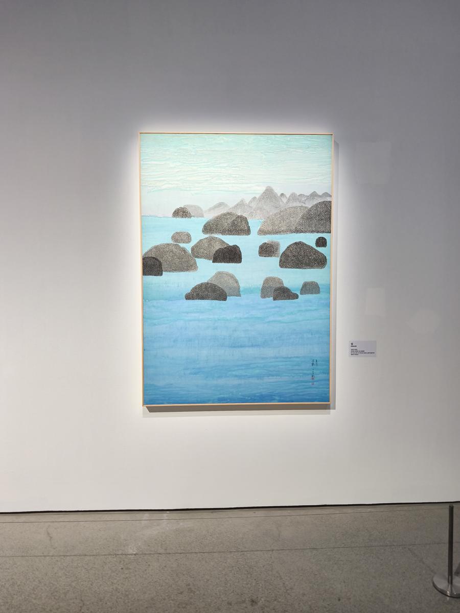 광양 전남도립미술관 전시: 바라보고 있으면 지친 마음이 시원해지는 듯한 맑은 작품 (Clear artwork that refreshes a tired mind just by looking at it)