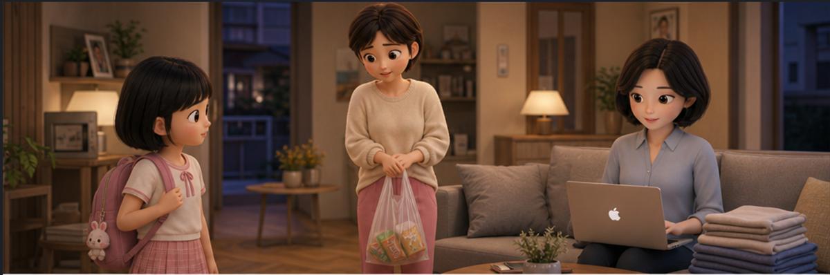 단편소설 이모 제3화 삽화 1